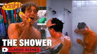 Kramer Experiments In The Shower | The Apology | Seinfeld