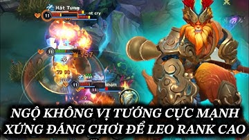 [LMHT:TỐC CHIẾN] NGỘ KHÔNG CỰC BÁ TRONG PHIÊN BẢN HIỆN TẠI XỨNG ĐÁNG CHƠI DỄ LEO RANK CAO