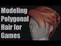 Modeling hair for games