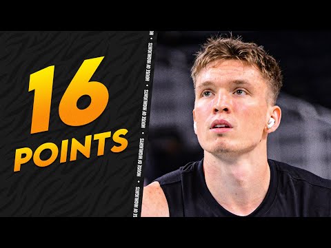 Dalton Knecht NBA debut 🔥 16 PTS FULL Highlights