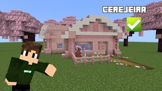 Minecraft Portal 🎄🇧🇷 #MAM2023 on X: 🌸Oh! Veja as possibilidades de  construção com a madeira de cerejeira O que você está sonhando em criar com  este novo tipo de madeira rosa?  /