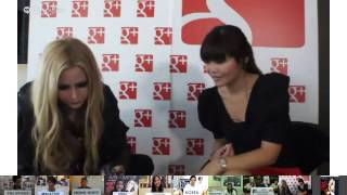 Avril Lavigne - Interview @ Google Hangouts (Hong Kong) 05/08/2013