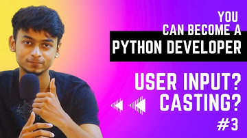 #03 How to Get User Input and Perform Casting with Examples🚀 | Python Tutorial Series 📚 | In Tamil