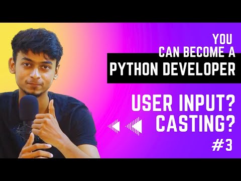 #03 How to Get User Input and Perform Casting with Examples🚀 | Python Tutorial Series 📚 | In Tamil