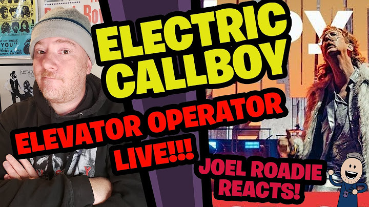 Electric Callboy - ELEVATOR OPERATOR LIVE @ Escalation Fest - Roadie Reacts