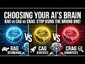 RAG vs CAG vs CRAG | Choosing Your AI's Brain