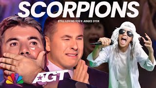 Very Beautiful Voice Singing The Song Still Loving You - Scorpions | AGT Golden Buzzer