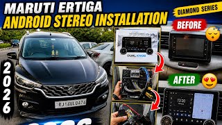  Maruti Ertiga Modified 🔥 Diamond Screen + Back Camera Installed | Full Upgrade Review