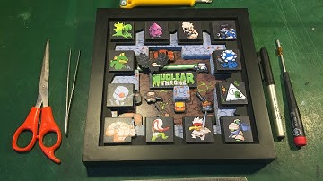 Nuclear Throne Shadow Box by Glitch Artwork