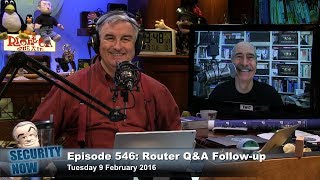 Router Q&A Follow-Up - Security Now 546