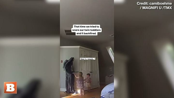 Hilarious: Mom's "Scary" Prank on Twin Toddlers BACKFIRES