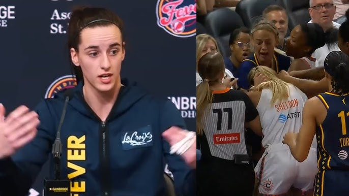 Caitlin Clark was sick of reporter asking about heated moments vs  Connecticut Sun