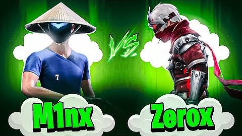 ZEROX FF  🇳🇵VS M1NX🇧🇩! Cleanest Fight Ever❌1VS1 Series #04