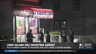 Police Arrest Suspect In Fatal Long Island Deli Shooting