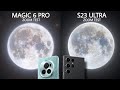 Honor magic 6 pro vs samsung galaxy s23 ultra super zoom test