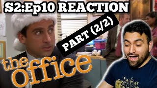 The Office REACTION Season 2 Episode 10 Christmas Party PART (2\/2) *RE-UPLOAD*