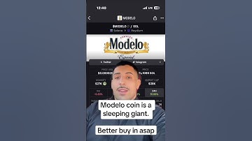 Modelo coin #solanasol #cryptocurrency #solana #blockchain #solanamemecoins