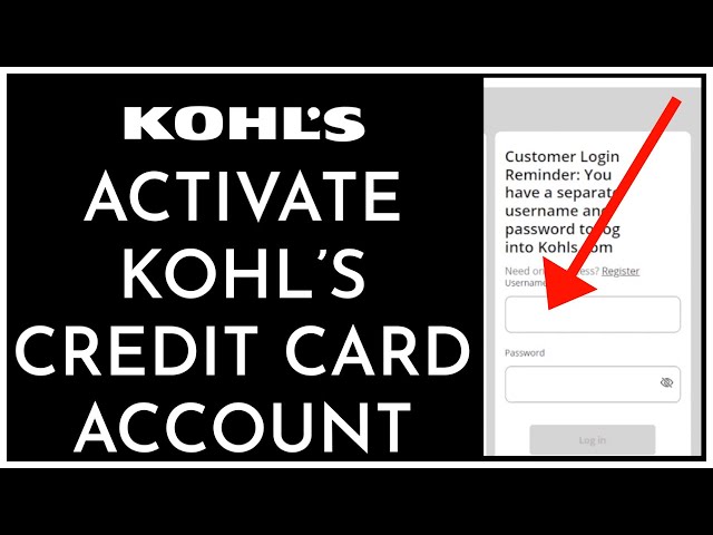 How to Activate Kohl's Credit Card Account Online 2023? 