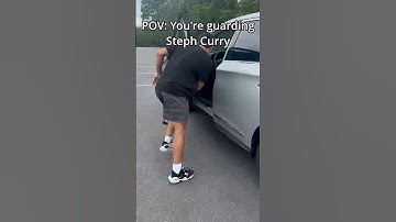 POV: You have to guard Steph Curry 🤣 #shorts