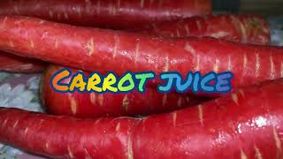 Delicious carrot juice recipe