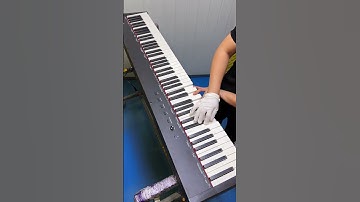 88 key power electric piano