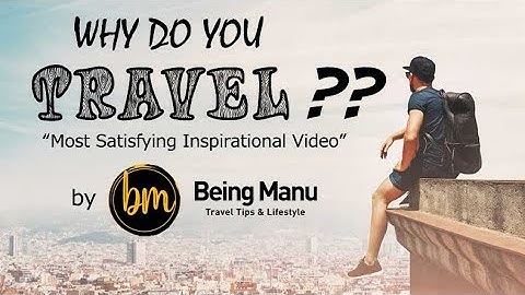 SAFAR || INTRO VIDEO || Travel Inspiration ||  By Being MANU