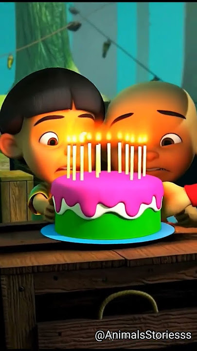 MAIL DAN UPIN DIJEBAK DENGAN KUE ULANG TAHUN #upindanipin #upinipin #upinipinselamanya #funny #lucu