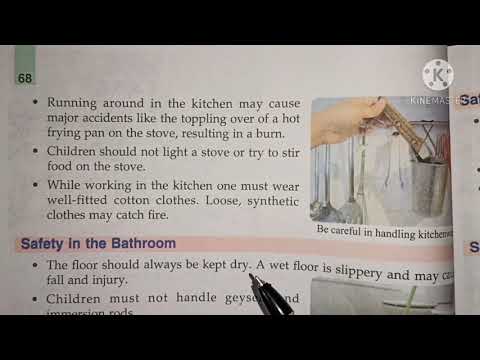 Class 4 Science chapter-7 Safety and first aid ( part -1 ) - YouTube