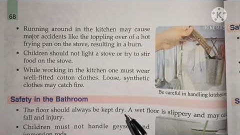 Class 4 Science chapter-7 Safety and first aid ( part -1 )