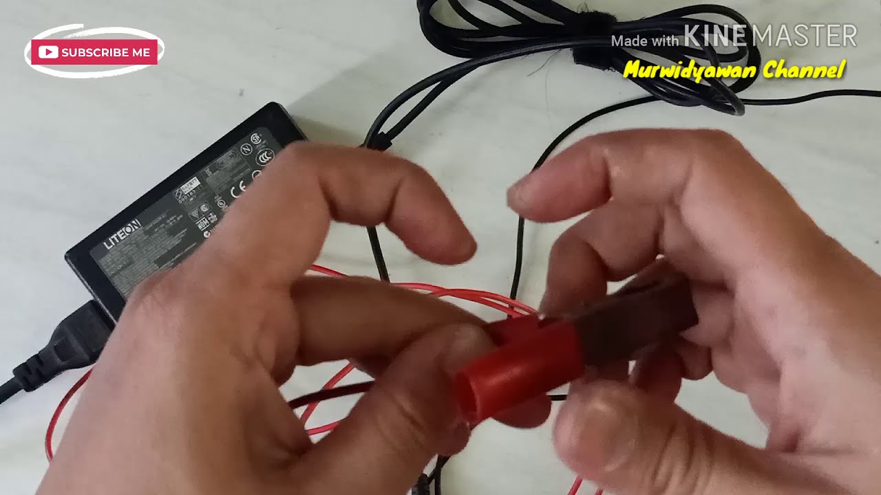 Cara Membuat Cas Aki Pakai Charger Leptop