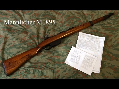 Видео: Списанный охолощенный Mannlicher M1895 от РОК [Неизданное]