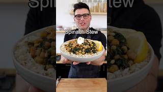 Chickpea Spinach Stew in 30 mins