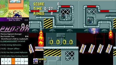 Sonic 1 Speedrun Guide - MZ1 frames, MZ3 ringless 28s, SL1 15s, SB1 ending, SY3 offscreen