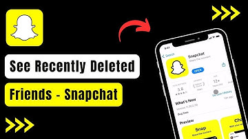 How To See Recently Deleted Friends On Snapchat !