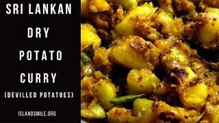 Sri Lankan spicy Dry Potato curry