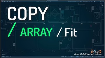 06 Copy array and more - AutoCad Tricks