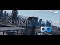 Sci-fi City Tour VR (V2.0) (8K, Stereoscopic, CGI)