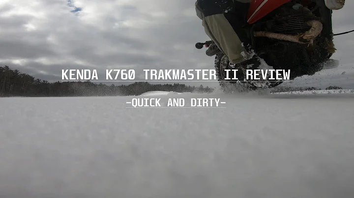 Kenda K760 Trakmaster II Review: Quick and Dirty