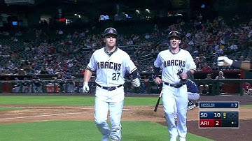 SD@ARI: Drury launches a two-run shot to left-center