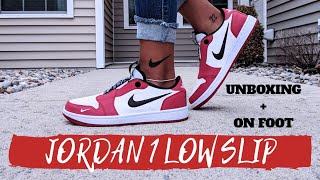 Air Jordan 1 Low Slip CHICAGO x Sheila 