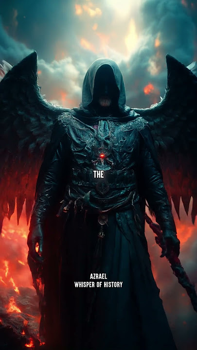 💀 AZRAEL: The Angel of Death, feared by all 💀 #aianimation #4kanimation #azrael