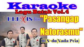 KARAOKE PASANGAP NATORASMU||TRIO ELEXIS POP BATAK VOL.4||BES=DO NADA PRIA