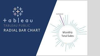 Tableau Tutorial: Creating a Radial Bar Chart Step-by-step