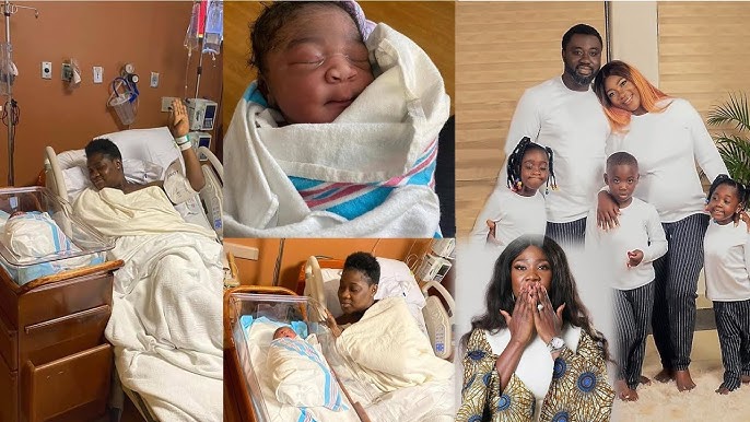 ❤️It's G Mercy Johnson & Hubby Welcome Their Cute Baby Girl Fourth Child In U.S|Congratulations - YouTube