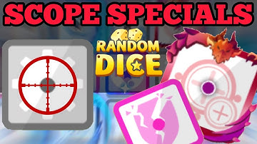 SCOPE SPECIALS: IRON/CRACK @DiceX-1 - Random Dice