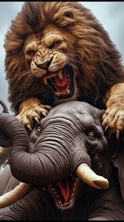 Elephant Vs Lion • Dinosaur • Tiger || #animals #lion #tiger