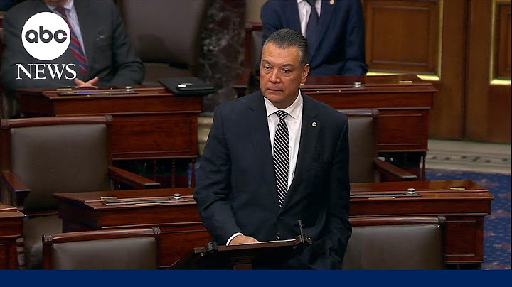 FULL SPEECH: Sen. Padilla speaks on Senate floor after removal from DHS press conference