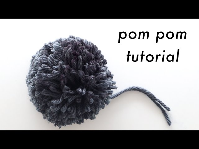 How to make the perfect pom pom + turn them into POM POM MONSTERS! :) – oh  yay studio – Color + Painting + Making + Everyday celebrating