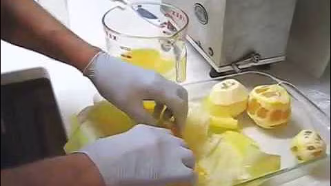 A Norwalk juicer alternative. Citrus delight juice on a Whole Health foundation Premium juicer.