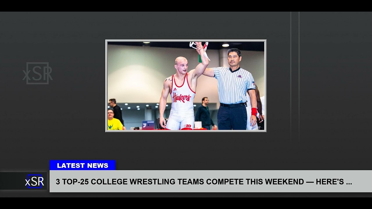 3 Top 25 College Wrestling Teams Compete This Weekend — Here's YouTube